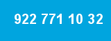 922 771 10 32